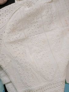 Cute White Broderie Anglaise Dress