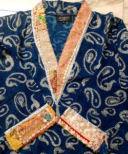Beautiful Rajasthani Hand Work Kurta