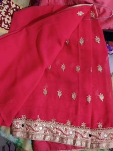 Pink Saree