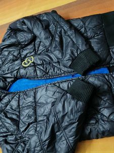 Men Stylish Black puffer Jacket