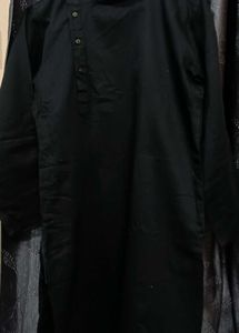 Men&#39;s Black Kurta