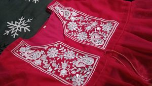 Pink Embroidered Top