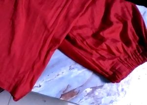 Heavy Red Gown With Dupatta And Pants ♥️