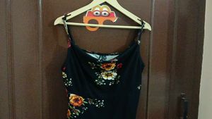 Black Floral Dress