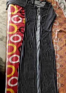 Striped Long Shrug