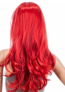Red Ariel Wig