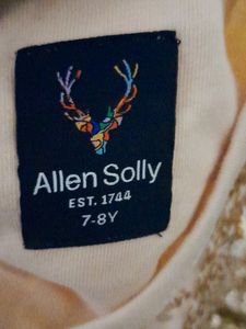 Cream Sequenced Top For Girl&#39;s