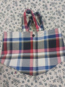 Plaid Tote Bag