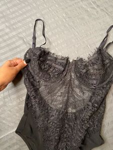 lace corset bodysuit