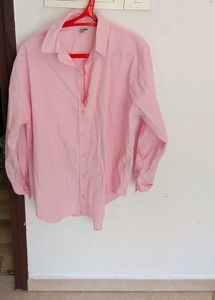 Pink Cotton Shirt