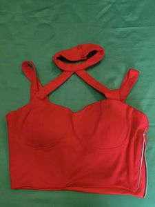 Red Corset Top
