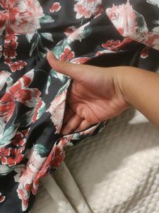 Floral Print Mini Dress