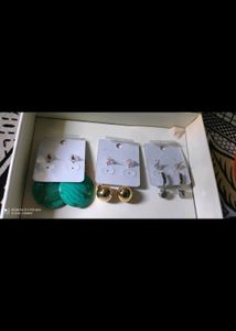 Pack Of 3 Western Earrings