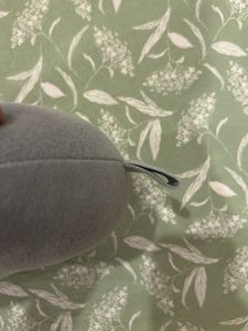 Grey Neck Pillow