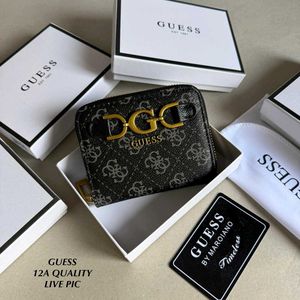 GUESS MINI ZIPPER WALLET FOR HER WD BOX
