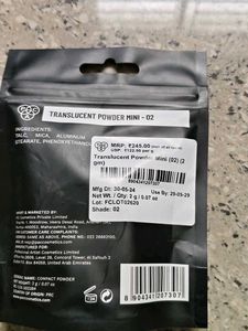 PAC Translucent Mini Powder