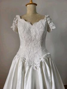 Vintage Lace Wedding Gown