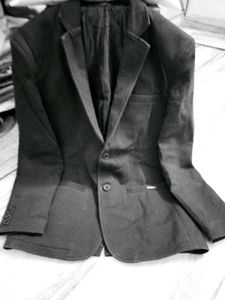 unisex Formal Black Blazer