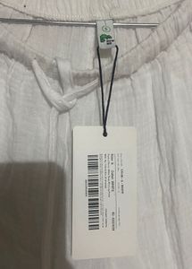 White Wide Leg Pants