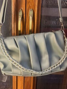 Ruched Shoulder Bag