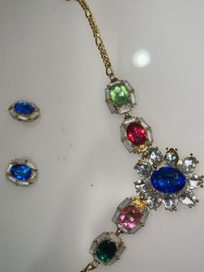 Colorful Gemstone Jewelry Set