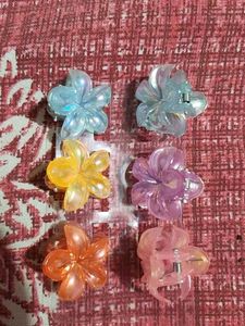 Flower Hair Clips