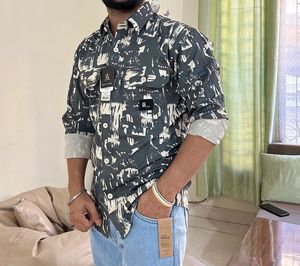 Pattern Shirt L Size