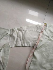 Short Kurti With Dhoti And Organza Duppata