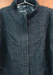 SOCIE  Sparkle Tweed Blazer