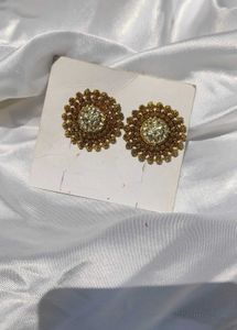 Vintage Style Floral Earrings