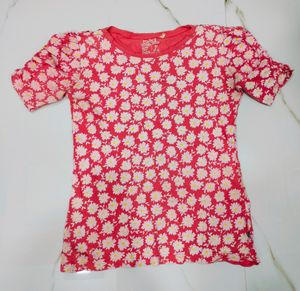 Cute Floral Top