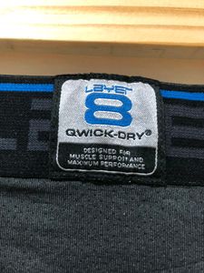 Layer 8 Gray Performance Qwick-Dry Leggings pants