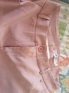 Pink Corduroy Pants - High Waisted