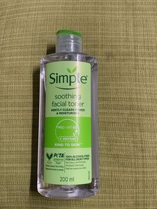 Simple Soothing Facial Toner