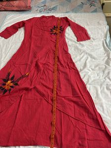 Beautiful Long Gown Style Cotton Kurta