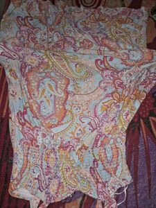 Paisley Print Top