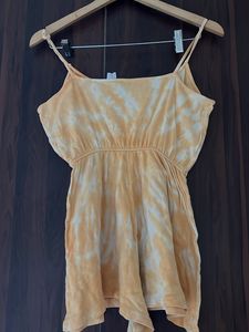 H&amp;M Orange Playsuit