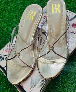 Stylish Transparent Heels