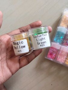 sequence for resin art