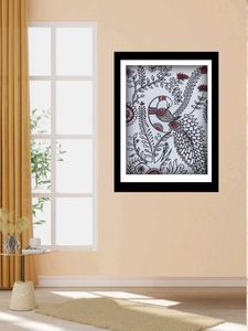 Madhubani picock painting