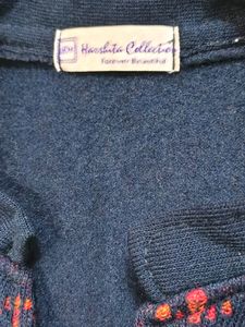 Wollen Kurta Pant Set Xl 42 Bust