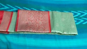 Elegant Green Saree