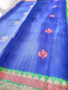 🆕 OFFER BLUE SAREE💙💚✨