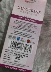Nimson Glycerine Solution Rose