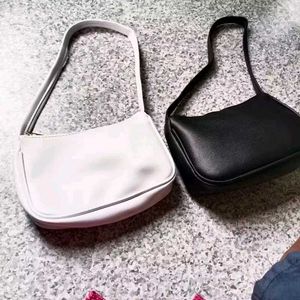 stylish white sling bag