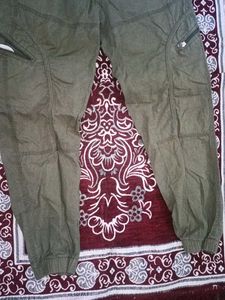 Olive Green Cargo Pants