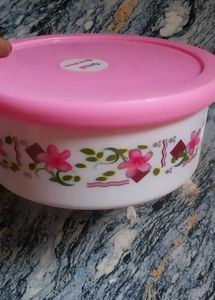 Tiffin Box In 3- Sitter Stainless With Gift