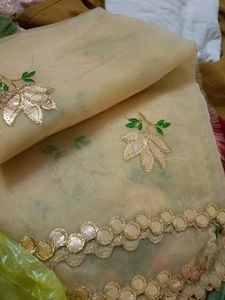 Shifon Golden Dupatta