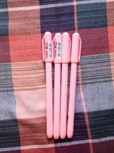 Red Pen Set of 6 Available