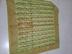 Floral Embroidered Dupatta